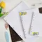 Livre de rangement de feuilles mobiles en papier blanc A4 A5 A6, 40 feuilles pour ruban Washi, accessoires de ruban de masquage, outil de bricolage pour Scrapbooking