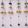 Décoration de vent en métal antique décoration de jardin en cuivre vent en métal à la mode