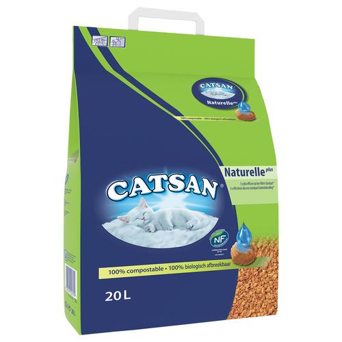 20l Catsan Naturelle Plus Katzenstreu zum Sonderpreis!