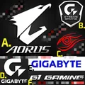 GIGABYTE AORUS G1 gaming Metal Logo Sticker per Laptop PC Tablet Computer Desktop digitale