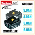 Batteria ricaricabile originale agli ioni di litio Makita 18V 6000mAh 18v 6.0Ah batteria di ricambio