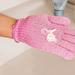SDJMa Exfoliating Glove (5 Pcs One is not a pair) - Heavy Exfoliate Glove for Dead Skin Bath Exfoliating Gloves for Shower Spa Massage & Body Scrub - Shower Gloves Exfoliating for Women & Men