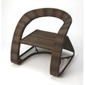 Beaumont Lane Island Living Rattan Chair in Brown