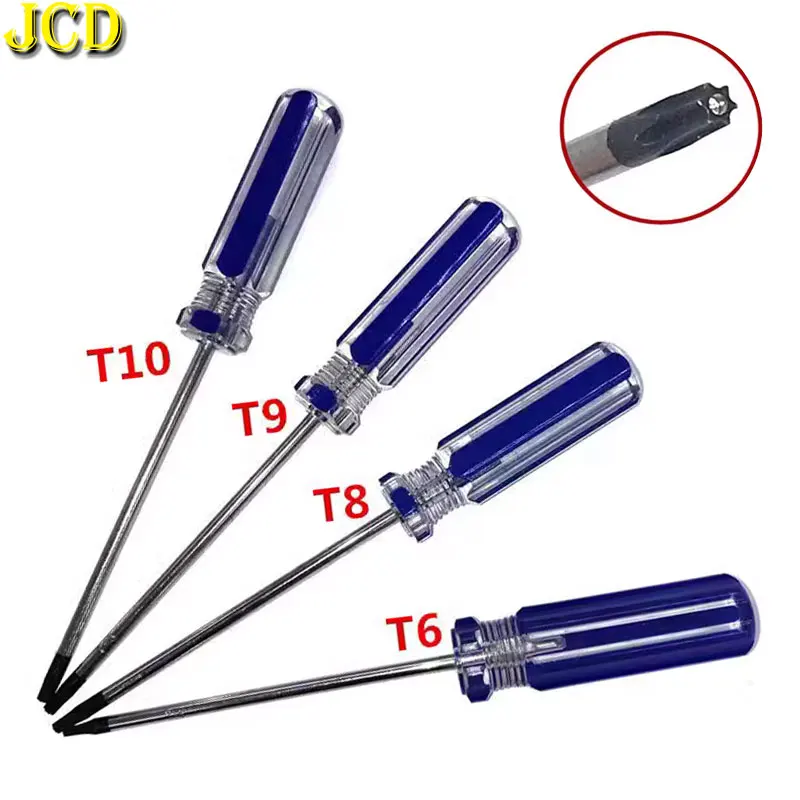Schraubendreher Torx T6 T8 T9 T10 Sicherheits-Schraubendreher für Xbox 360 One Series PS3 PS4 PS5 manipulationssicheres Loch-Reparatur-Öffnungswerkzeug
