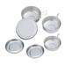 Walmeck Camp Plates and Bowls Sets Compact and Practical Cookware for Camping and Picnic Meals