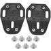 Aigend Bicycle Shoe Cleats - 1 par Quick Release Cycling Shoes Cleat Cover Adaptador convertidor para Speedplay Zero(A)