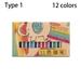 1 Set 8/12/13 Colours Playing House Mini Painting Tools Miniature Color Pencil Dolls Accessories Dollhouse Decoration Doll Colorful Crayon 12 COLORS TYPE 1