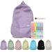 Laidan-Kawaii Backpack 10 Colors Erasable Highlighters Aesthetic Backpacks Back to School Aesthetic School Supplies for Teen Girls-Purple