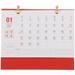 Household Tabletop Calendar Decorative Calendar Ornament Schedule Planning Calendar Decor