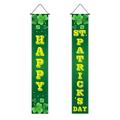 St Patricks Day Decorations St. Patrick s Day Irish Festival Door Decoration St. Patrick s Flag Irish Day Couplet St Patricks Day Accessories