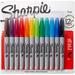 Sharpie Permanent Markers Fine Assorted 12 ea (Pack of 2)