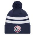 Men's New Era Navy Houston Texans 2023 AFC South Division Champions Cuffed Knit Hat with Pom