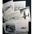 Circa 1930- 1970 Collection of Photographs of Amphibious Aircraft - Flying Boats. (Americana - 20th Century - Aviation History - Grumman - Flying Boa
