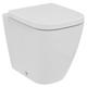 Ideal Standard I.life S White Rimless Back To Wall Square Toilet Pan