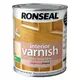 Ronseal Diamond Hard Clear Matt Wood Varnish, 750Ml