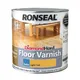 Ronseal Diamond Hard Floor Varnish Light Oak Satin Wood Floor Varnish, 2.5L