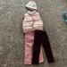 Zara Matching Sets | Girls Bundle Set , 2 H&M Pants, Zara West, Janie And Jack Hat | Color: Pink/Purple | Size: 2tg