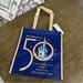 Disney Bags | Disney 50th Anniversary Tote Shopping Bag Mickey Minnie Castle Blue Gold | Color: Blue/Gold | Size: Os