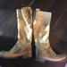 Free People Shoes | Free People Manchester Tall Boots By Bed Stu | Color: Gold | Size: 10