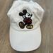 Disney Accessories | Disney Parks White Baseball Hat Sequin Mickey Mouse Twill Adult | Color: Red/White | Size: Os