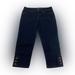 Nine West Jeans | Nine West Nw Bleeker Capri Size 8/28 Dark Wash Stretch Cropped Denim Jean | Color: Blue | Size: 8