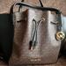 Michael Kors Bags | Michael Kors Phoebe Large Drawstring Grab Bag | Color: Black/Brown | Size: Os