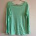 Lilly Pulitzer Sweaters | Lilly Pulitzer Alana Sweater 100% Linen Women’s Large 97827 Green Preppy Coastal | Color: Green | Size: L