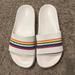 Michael Kors Shoes | Never Worn Michael Kors Slides | Color: White | Size: 7