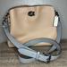 Coach Bags | Coach Willow Shoulder Bag In Color Block Retail $395 Style C2590 Euc | Color: Cream/Tan | Size: Os