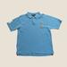 Polo By Ralph Lauren Shirts | 1990s Vintage Polo Ralph Lauren Blue Oversize Logo Textured Polo Shirt Size Xl | Color: Blue | Size: Xl