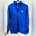 Adidas Jackets & Coats | Adidas Essential Track Jacket Men’s Small Blue Full Zip | Color: Blue | Size: S