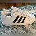 Adidas Shoes | Adidas Grand Court Shoes Black And White Boys Size 5 1/2 | Color: White | Size: 5 1/2