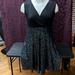 Torrid Dresses | Euc Worn Once! Black Bodice And Multicolor Dark Color Sequin Skirt Dress | Color: Black | Size: 18