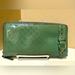 Gucci Bags | Gucci Green Patent/Leather Microguccissima Nice Zip Around Wallet | Color: Green/Silver | Size: Os