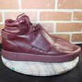 Adidas Shoes | Adidas Tubular Invader Strap Shoes Mens Size 11.5 Athletic Leather Sneakers. | Color: Red | Size: 11.5