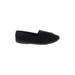 Kali Flats: Black Solid Shoes - Women's Size 8 - Almond Toe