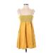 Old Navy Casual Dress - Mini: Yellow Dresses - Women's Size Small