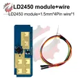 HLK-LD2450 DC5V 24G Traquage Humain Trajectoire Capteur Radar Module Smart Home Motion Target Suivi