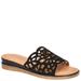 Bella Vita Cas-Italy - Womens 9 Black Sandal Medium