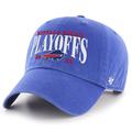 Men's '47 Royal Buffalo Bills 2023 NFL Playoffs Clean Up Adjustable Hat