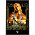 Affiche graphique WWE Mr Perfect - Encadrée A3