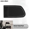 Motorrad Schwarz Bremspedal Pad Abdeckung CNC Auf Vorwärts Für Harley Softail Fat Bob Straße Bob FXDF FXFBS FXDB 2018-2021 2022 2023