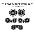 64 condizioni di colore luce ambientale a LED per Mercedes Benz W213 W205 W222 E S classe C uscita turbina sfiato ingresso Console centrale luce