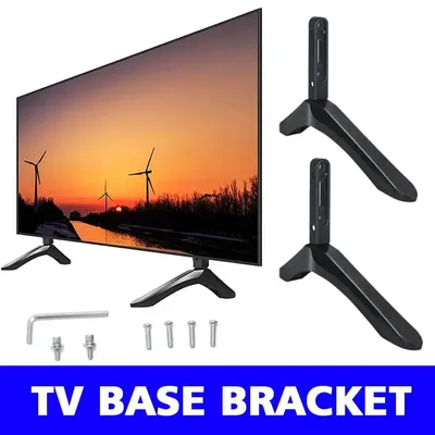 TV-Ständer Basis für 32-65 Zoll Samsung Vizio LCD TV schwarz TV-Halterung Tisch halter Basis