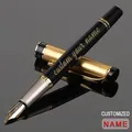 Penna stilografica personalizzata testo dorato cancelleria forniture per ufficio articoli per la