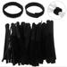 Skpblutn Tool Series Wire Organizar Organizer Strips Black Cable Reusable Rope Cables Tools Improvement Home Decor Black