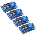 4Pcs Programmable Time Delay Relay Module With Led Display - Versatile Timer For