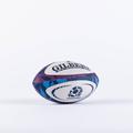 Gilbert Scotland Rugby Mini Ball - WHITE/PURPLE/BLUE / MINI