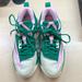 Nike Shoes | Green, Pink, And Cream Nike Basketball Shoes, Giannis Immortality. | Color: Green/Pink | Size: 10.5