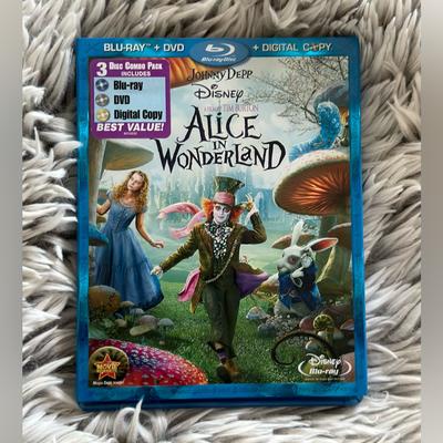 Disney Media | Disney Alice In The Wonderland Movie! | Color: Blue/Orange | Size: Os